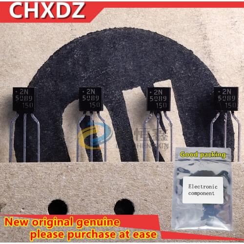 10pcs New and Orginal 2N5089 2N5089RLRA 5089 TO-92 Laser word Copper feet Own inventory