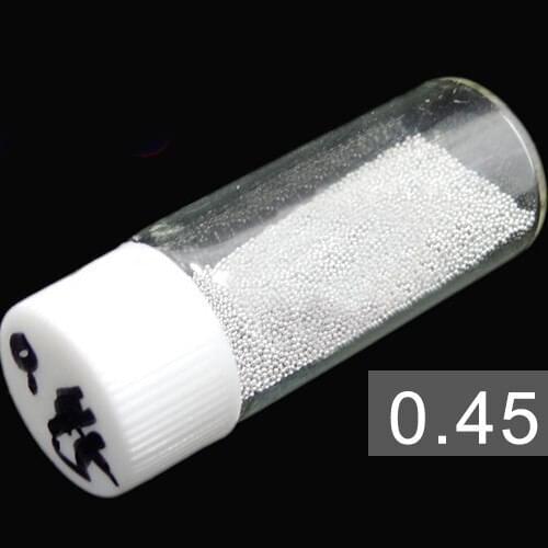 Factory direct sale lead-free 0.45mm 25k BGA solder ball for BGA welding repair