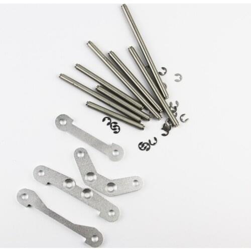 Hinge Pins Brace Mounts Holders For HPi Rovan KM Baja 5b 5t Buggy Truck