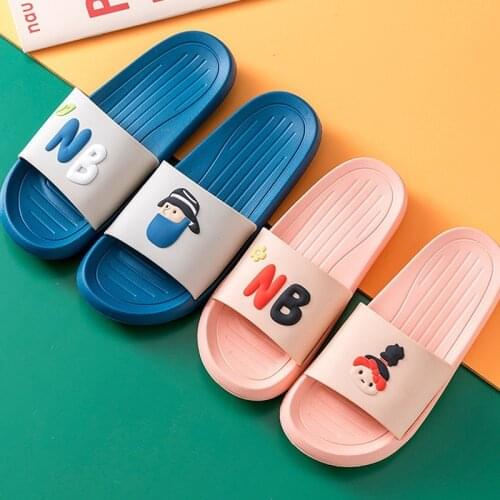 Summer Beach Slides Women Men Slippers Sandals Flip Flops 3d Avatar Thick Platfrom Soled Ladies Girls Boy Couples Bathroom Shoes