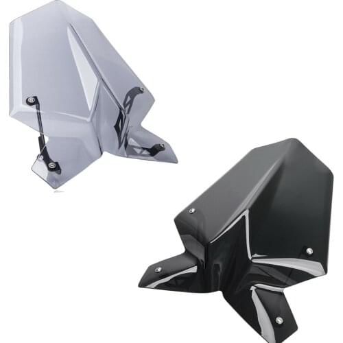 For DUKE 790 2018 2019 2020 SPORT Double Bubble Windscreen Windshield with Bracket Wind Deflector Motorcycle Accessories New