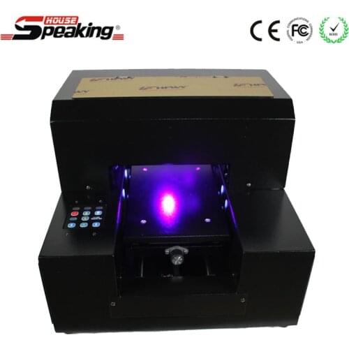 High quality A4 size printer uv with water cooling system