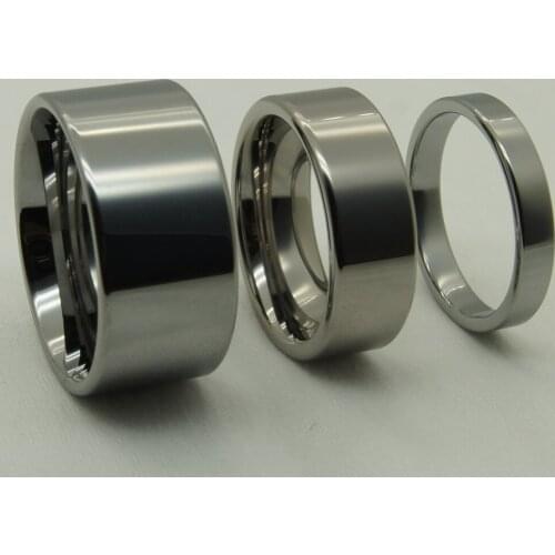 8mm pipe cut hi-tech scratch proof wedding tungsten ring 1pc