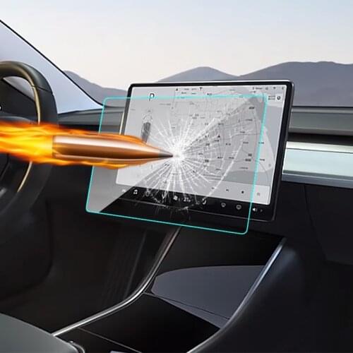 Car dashboard navigation GPS screen anti-scratch Tempered film for Bentley navigation film glass 169mm*100mm