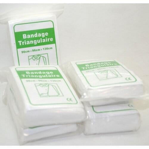 1Pack Triangular First Aid Kit Wrap Bandage Bandage Medical Burn Dressing Bandage Fixation Emergency Bandage Wound Care