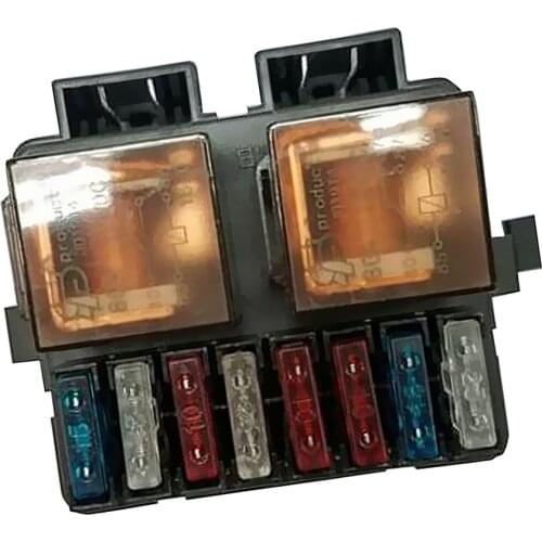 12V 2Way Circuit Car Boat Auto Automotive Relay Blade Fuse Box Holder Kits