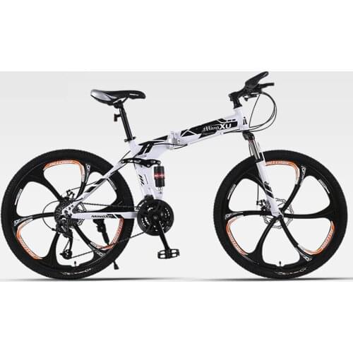 21/24/27 Speed Folding Mountain Bike 26 Inch for Adult
