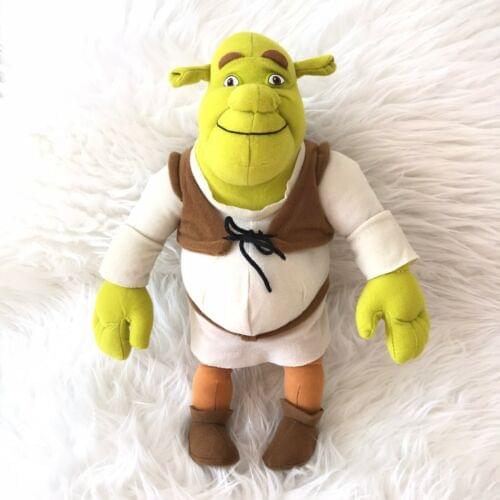 32cm Shrek Cute Anime Figure Stuffed Doll Plush Soft Toy Christmas Gift for Children Kawaii Movie TV Plush