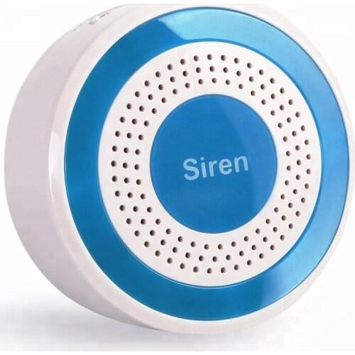 Wireless 433MHz Strobe Siren Sound Light Siren 100dB sound alarm standalone siren for home security alarm system