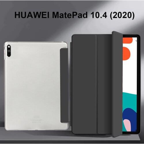 For HuaWei MatePad 10.4 2020 BAH3-W09/AL00 Case Soft Silicone Cover for Honor Pad V6 10.4 Case with Smart Sleep Wake Funda Capa