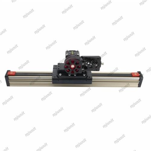 Mjunit xz linear motion platform synchronous belt reciprocating linear module slide fully automatic actuator worktable