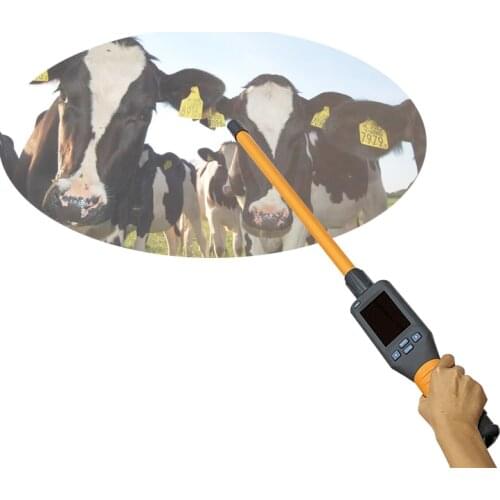 Multi-functional ISO11784/785 FDX-A,FDX-B,HDX ear tag 134.2Khz Animal Stick ID Reader for cattle,cow, farm