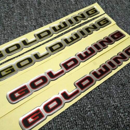 Stickers Decal Logo Symbol Mark For Honda Goldwing GL1800 Gold Wing Tour F6B GL 1800 ABS 3D Battery Cover Emblem Side Fairing