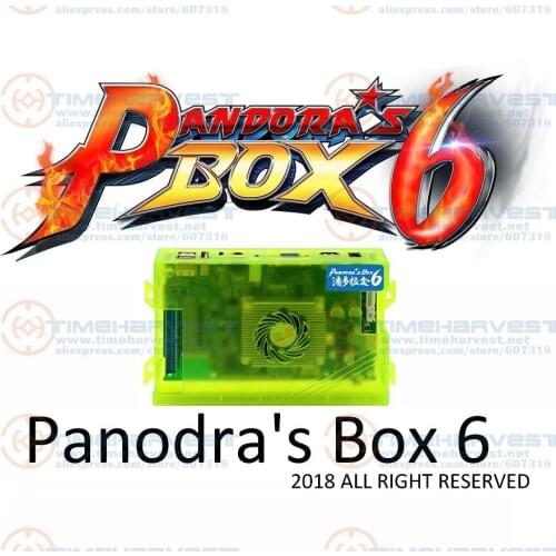 New Arrival original Pandora Box 6 Home Edition 1300 in 1 Games board Family Version for Game Joystick Arcade Marchine Cabinet