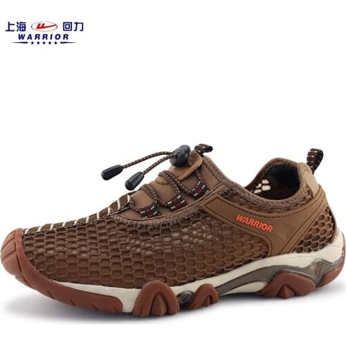 Hiking Shoe Mens Shoes Net Mesh Breathable Sports Lazy A Pedal Tide Sole Upper Non-slip Wear-resistant Quick Dry BIG Discount