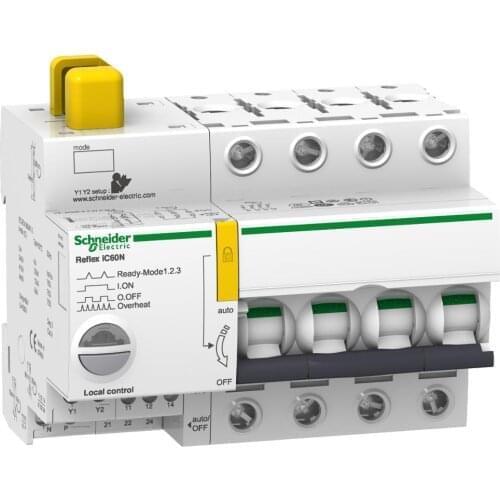 Original export Reflex iC60N integrated control circuit breaker C curve AC 4P 63A 50/60Hz (with Ti24 interface) A9C62463
