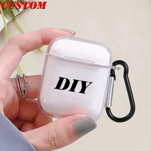 Custom DIY Cases for Airpods Pro 1 2 3 Earphone Case Private Name Picture Logo Quote Letter Headphone Headset Funny Cute Covers