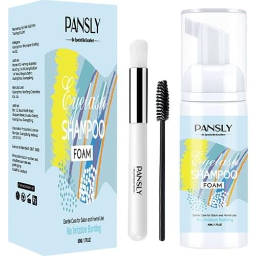 Eyelash Extension Cleanser Shampoo Lash Wash Cleaner Eye Makeup Remover