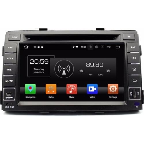 Octa Core 7'' 8 core Android 9.0 Car Radio DVD player GPS for for Kia Sorento R 2010 2011 2012 4G RAM 64G ROM NAVIGATION stereo