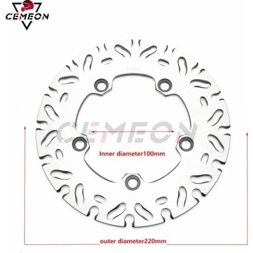 Yamaha Motorcycle YZF R6 YZF 600 03-14 YZF R1 YZF 1000 04-12 YZF R6 2003-2014 YZF R1 Rear Brake Disc Rotor Rear Brake Disc