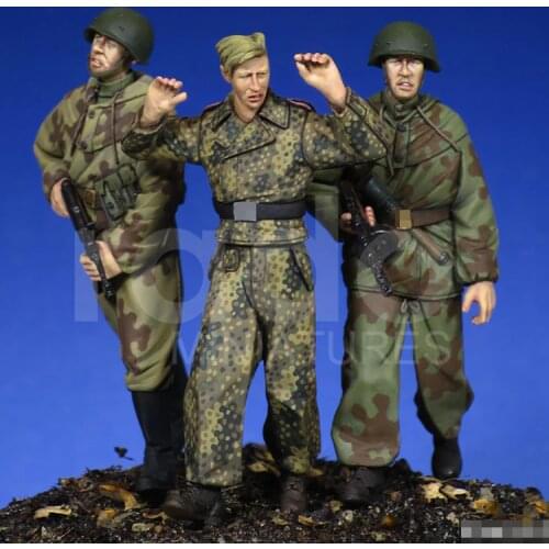 1/35 Soviet soldier, WW2, Resin Model Soldier GK, military themes, Unassembled and unpainted kit