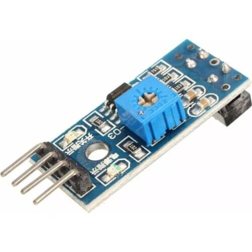 1PCS TCRT5000 Infrared Reflective IR Photoelectric Switch Barrier Line Track Sensor Module blue