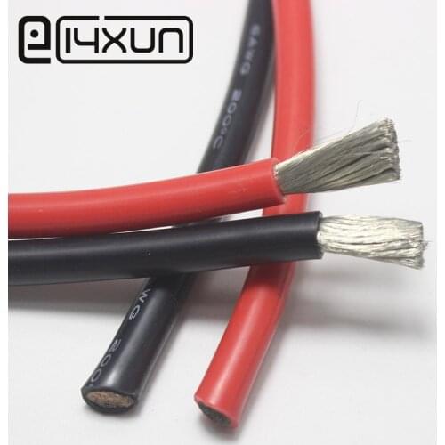 10 METER ( Red + Black ) 13AWG 12AWG 14AWG 16AWG 22AWG 24AWG 30AWG Heatproof Soft Silicone Wire Cable For RC Model Battery Part