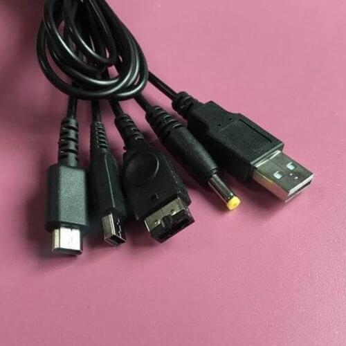 10pcs 1.8M USB Charger Charging Leads Cable Cords for P-SP2000 P-SP3000 ND-SL ND-SI 3-DS SP Charging Cables
