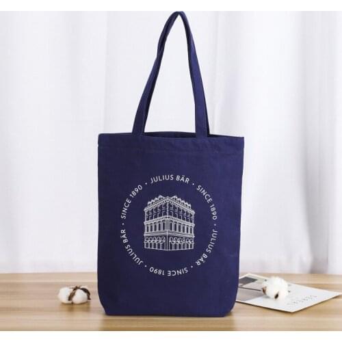 1000pcs Custom Canvas Shoulder Bag Cotton Bag Factory Direct Supply Custom Logo Bag Publicity Campaign