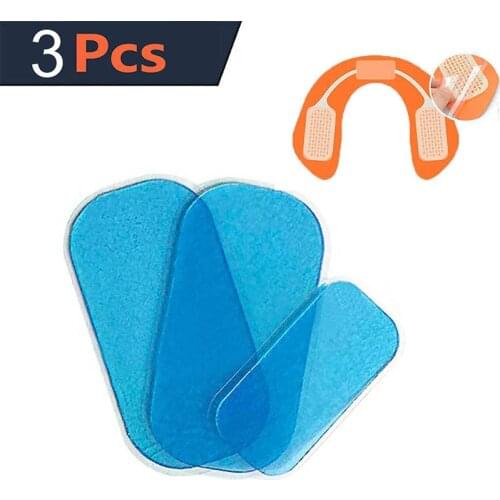 3PCS Buttocks Muscle Hydrogel Sticker Electric Muscle Stimulator ABS EMS Hip Trainer Gel Pad for Hip Replacement Gel Sheet Pads