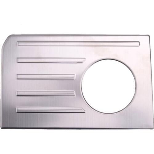 Car Interior Water Cup Holder Frame Cover Trim Decor Stainless Steel Fit For Toyota Tundra 2014 2015 2016 2017 2018 2019