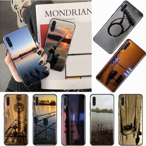 FISHING RODS Sport fishing art Phone Case For Samsung galaxy S 9 10 20 A 10 21 30 31 40 50 51 71 s note 20 j 4 2018 plus