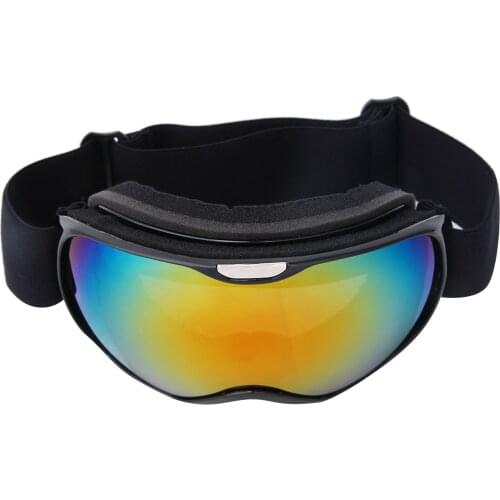 Outdoor Children Kids Ski Protection Glasses Double Layer Anti-fog Anti-wind Skiing Snow Snowboard Gogglesblue