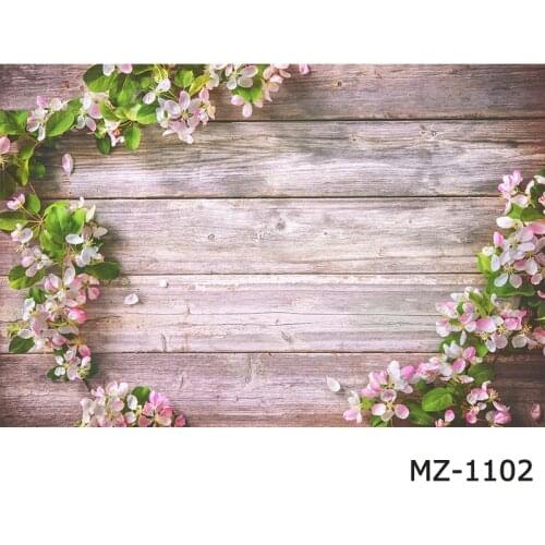 Photography Background Wood Board Backdrops Blossom Flowers Frame On Vintage Old Barn Brown Wood Plank Photocall Photo Studio