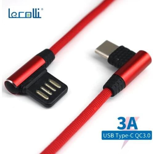 Micro USB Cable 3A Fast Charger USB Cord Suntaiho 90 degree elbow Nylon Braided Data Cable for Android Mobile Phone Data Cable