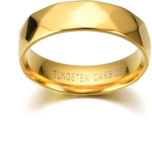 Classic Glossy Plainmens Womens Rings Metal Gold-Plated Polished Ring Accessories Party Jewelry Couple Accessories Wholesale