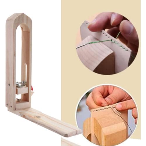 Leather Craft Stitching Lacing Horse Sewing Clamp Leather Table Desktop Tool