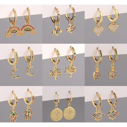 Neovivi Women's Gold Earrings