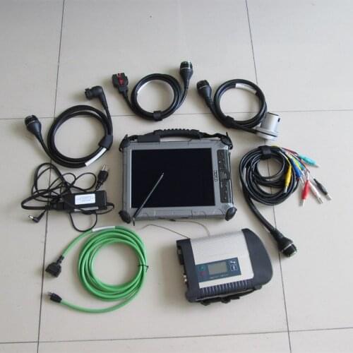 Mb sd c4 connect with hdd newest software 2020.09 laptop xplore ix104 c5 full set ready to use diagnostic tool for cars&trucks