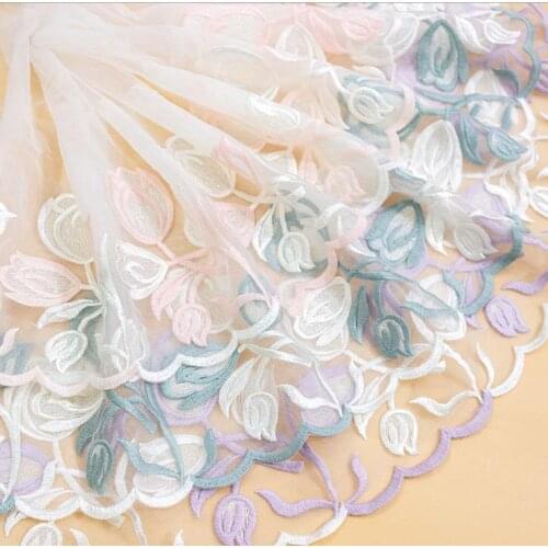 New product rayon color lace mesh yarn garment textile Accessories doll skirt fabric