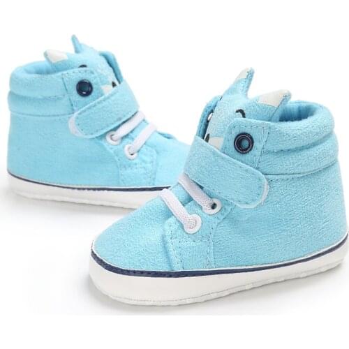 Baby Shoes Boy Girl Newborn Infant First Walkers Toddler Casual Canvas Crib Shoes Winter Warm Cotton Anti-slip Sole