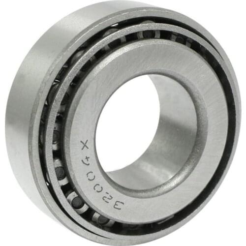 Single row 20x42x15mm metal tapered roller bearing 32004 silver