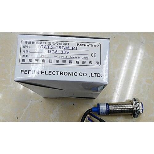Genuine sensor, proximity switch GAT5-18GM-P1 pefun