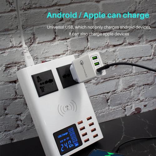 QC3.0 Quick Charge USB Fast Charger 18W 5V 3A Universal Charger for iphone x 7 Xiaomi Samsung s10 s8 Huawei Power Adapter Socket