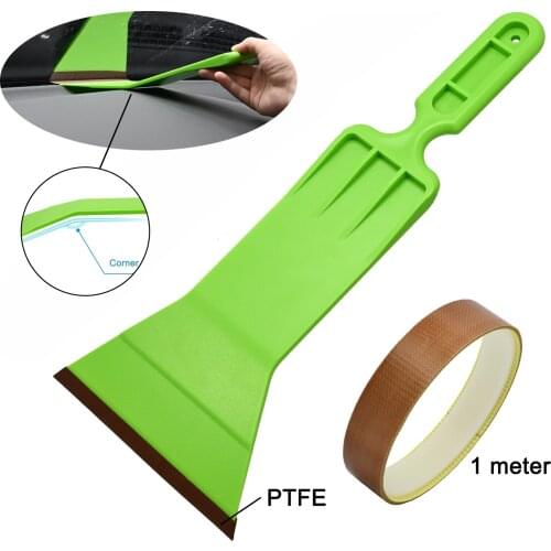 FOSHIO Window Film Tinting Squeegee Windshield Glass Car Protective Vinyl Wrap Handle Bulldozer Tool Water Remove Cleaning Wiper