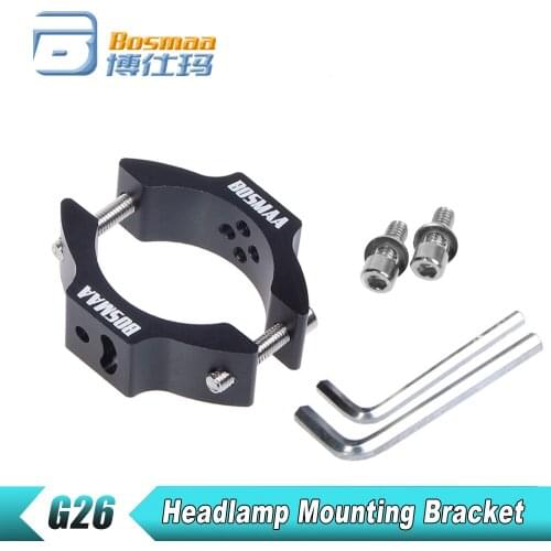 BOSMAA G26 Motorcycle Turn Signal Relocation Fork Clamps Mount Light Holder lamp mount Bracket for 30MM-54MM front fork
