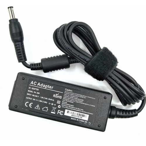 30W Laptop adapter charger For Toshiba DC:5.5*2.5mm 19v 1.58a 30W nb200 nb250 nb300 nb305 nb500