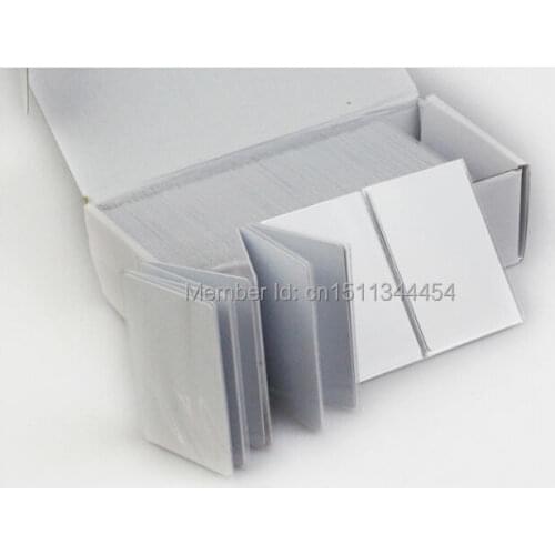 50pcs EM4305 RFID ID CARD 125KHZ ID white Card em4305 blank cards contactless ID smart card