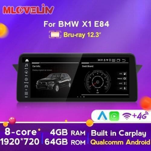 Android 10 8Core Car Media GPS Navigation for BMW X1 E84 2009 2010 2012 2013 2014 2015 support iDrive SWC dvd multimedia player