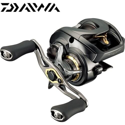 DAIWA STEEZ SV TW Fishing Reel 12BB+1RB Soft Knob Air Brake System Saltwater Fishing Baitcasting Reel